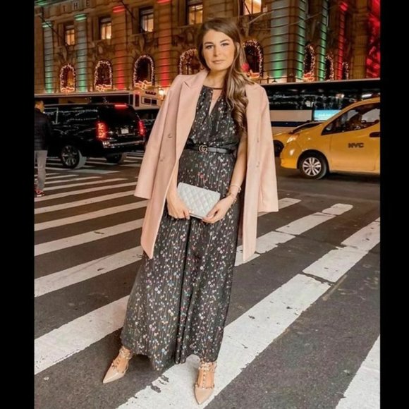 Anthropologie belted jumpsuit - Picture 3 of 15